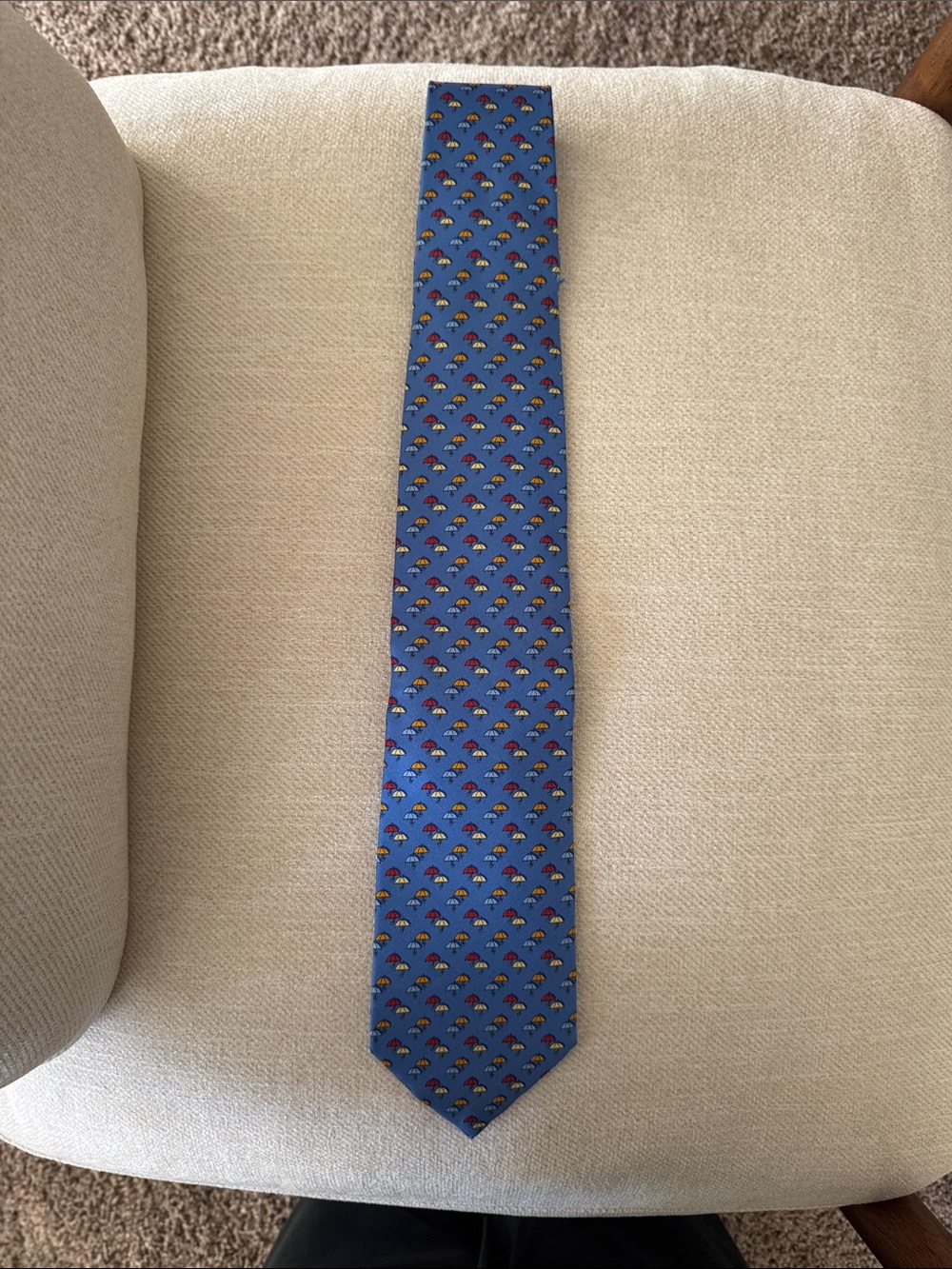 Blue Ferragamo Tie
